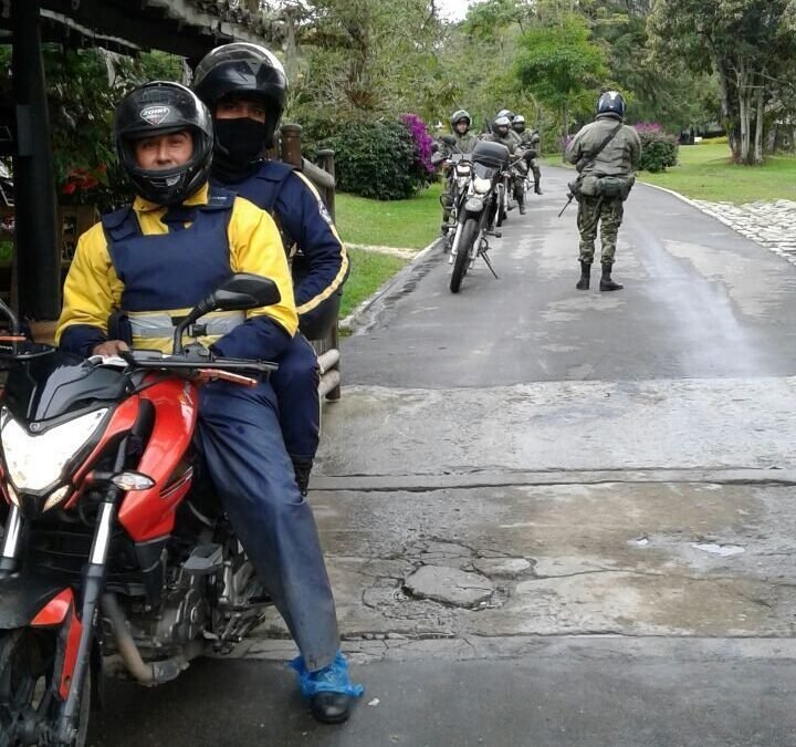 Patrullajes en coordinación con el Ejército Nacional